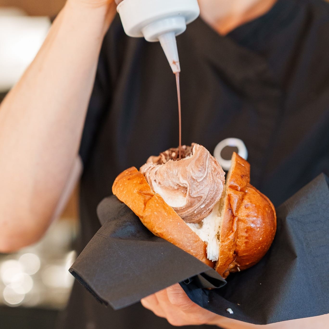 Artisan sweets at the bar